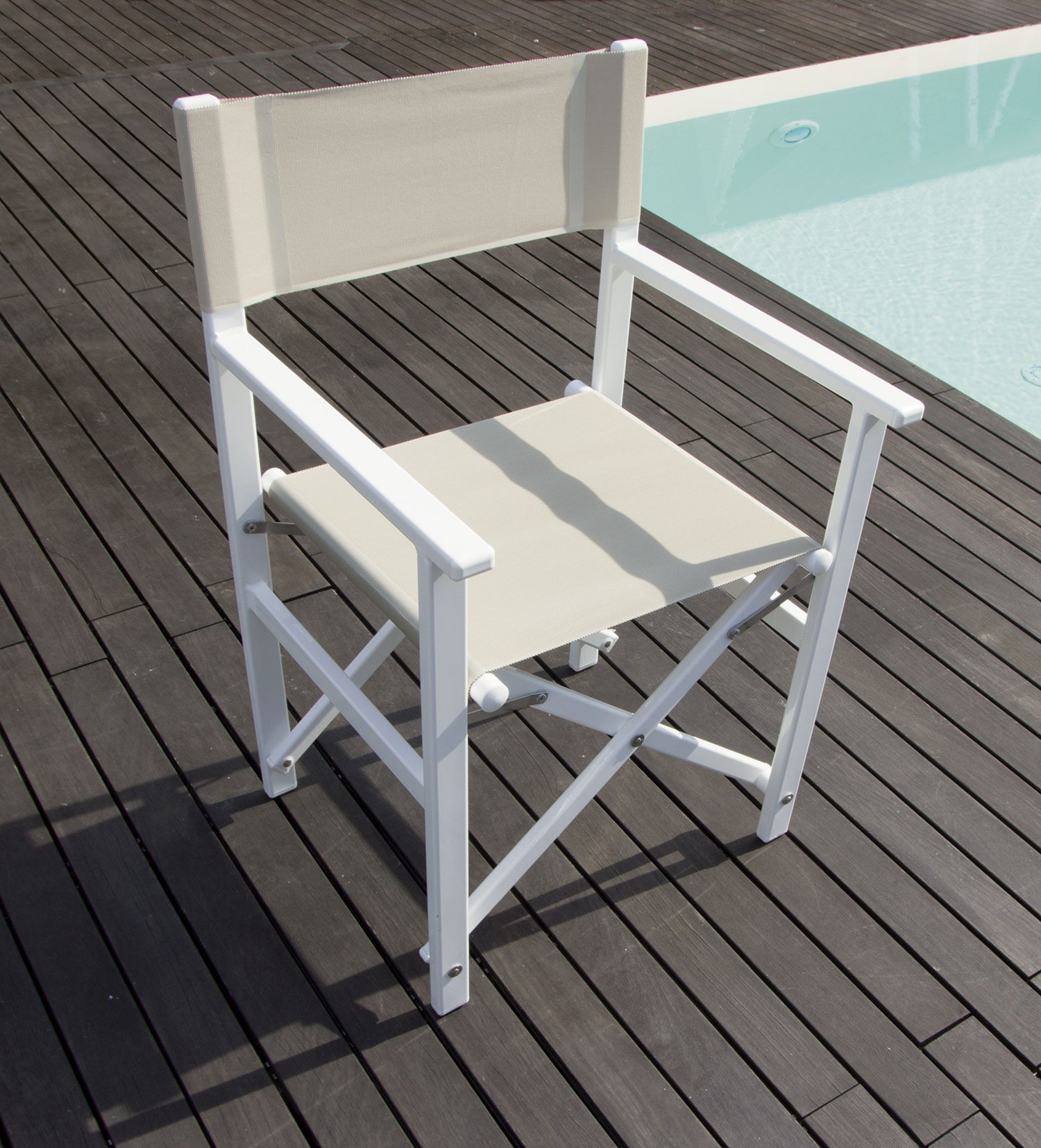 sedia-regista-alluminio-1 - Tessitura Selva