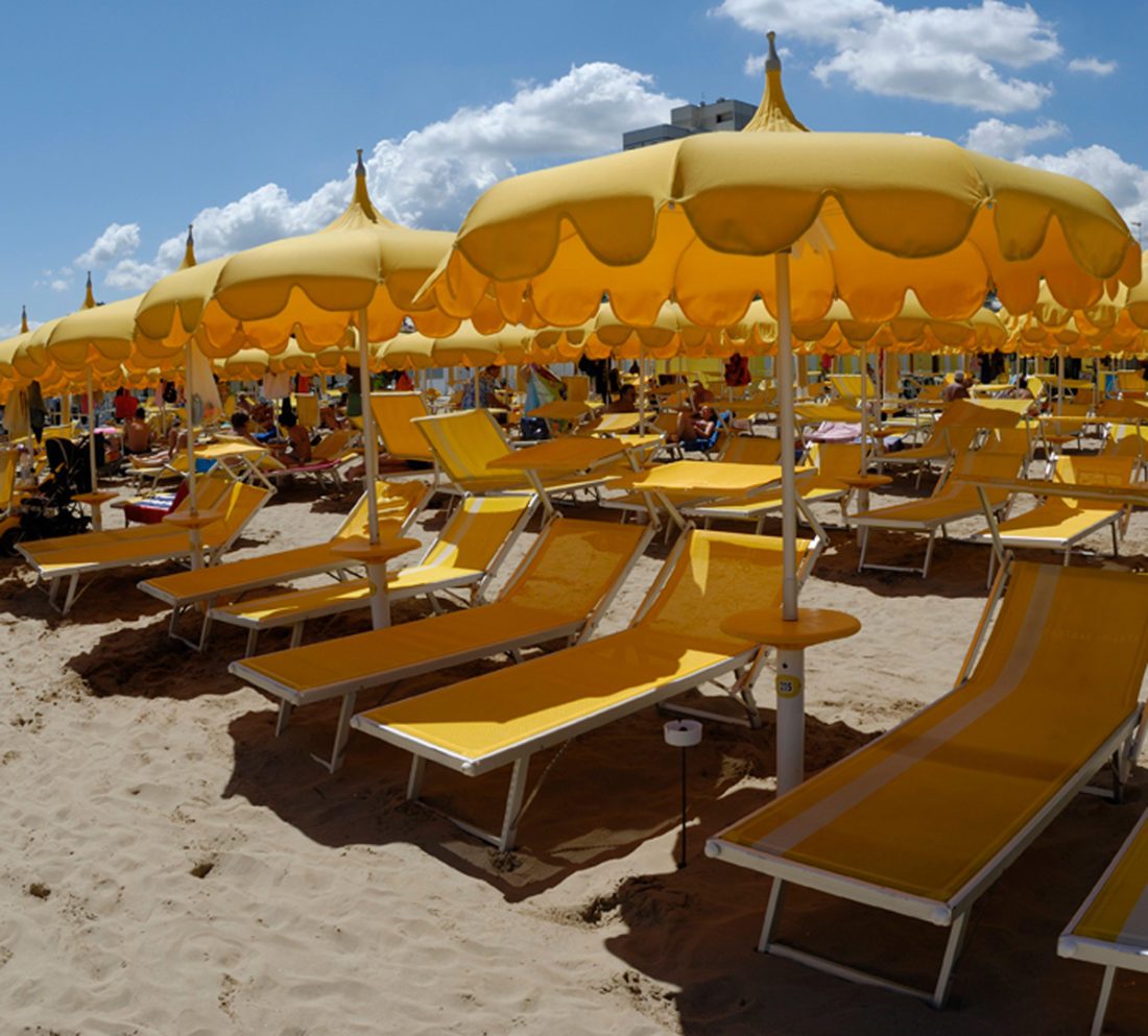 Ombrellone pagoda spiaggia - Tessitura Selva - arredi e attrezzatura da spiaggia, piscina e giardini