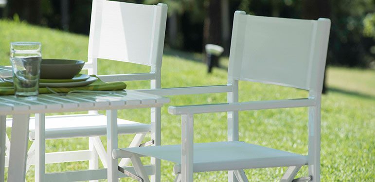 regista sedia - Tessitura Selva - arredi e attrezzatura da spiaggia e giardini